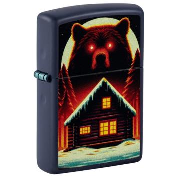 Zippo Bear and Cabin aansteker