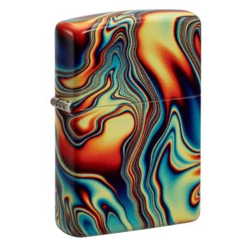 Zippo aansteker Colorful Swirl Design