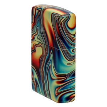 Zippo Colorful Swirl Design glow in the dark