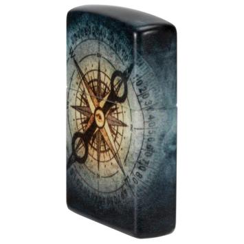 Zippo Compass Ghost Design skull