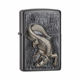 Zippo aansteker Crocodile emblem