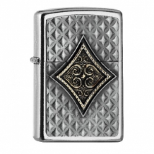 Zippo aansteker Diamond Cards