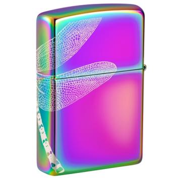 Zippo Compass Dragonfly Design achterzijde