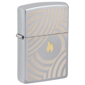 Zippo Flame and Circles Design Aansteker
