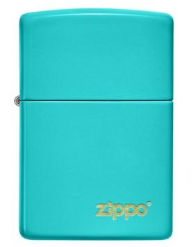 Aansteker Zippo Flat Turquoise Zippo Lasered