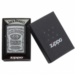Zippo aansteker Jack Daniels Iron Stone verpakking