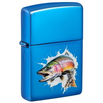 Zippo Jumping Fish Design aansteker