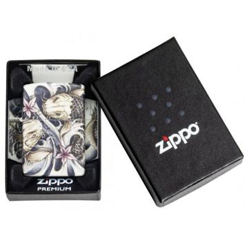 Zippo Koi Tattoo Theme Design Aansteker 7