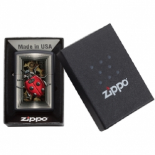 Zippo aansteker Ladybug verpakking