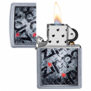 Zippo aansteker Logo Metal Plate