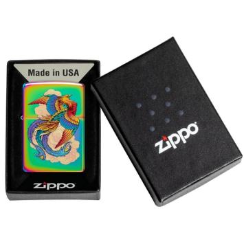 Zippo aansteker Phoenix Design prisma