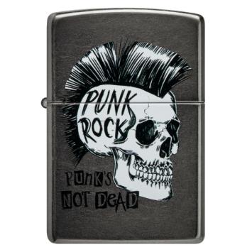 Zippo aansteker Punk Rock Skull Design