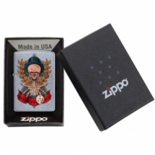 Zippo aansteker Skeleton Roll the Dice verpakking