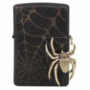Zippo aansteker Spider Black Crackle Emblem Limited Edition