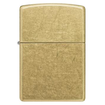 Zippo Street Brass aansteker voorkant