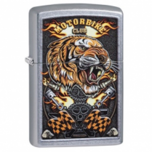 Zippo aansteker Tiger Bike Club