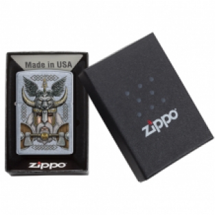 Zippo aansteker Viking Odin verpakking