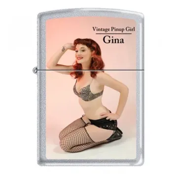 Zippo vintage Pinup Gina Limited Edition aansteker