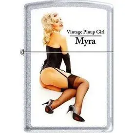 Zippo vintage Pinup Myra Limited Edition aansteker