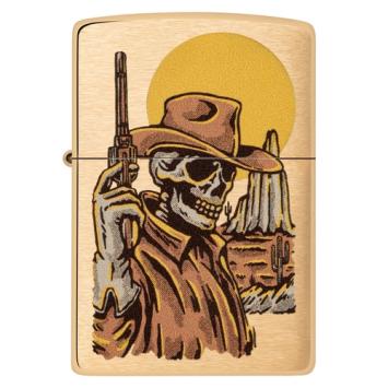 Zippo aansteker Wild West Skeleton Design bestellen