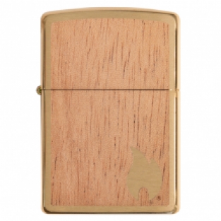 Zippo aansteker Woodchuck Brushed Brass