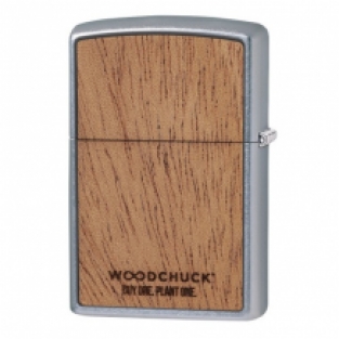 Zippo aansteker Woodchuck Compass achterzijde