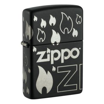 Zippo Zippo Logo Design aansteker