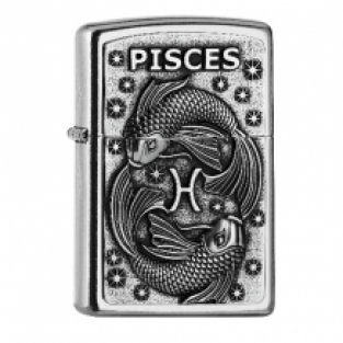 Zippo aansteker Zodiac Pisces