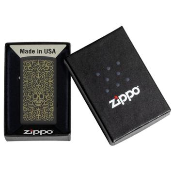 Zippo benzine aansteker Skull Design