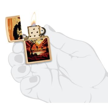Zippo graveren aansteker