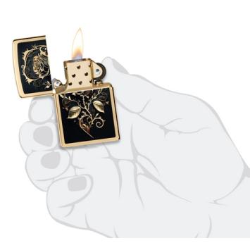 Zippo graveren aansteker