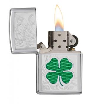 aansteker Zippo Clover open