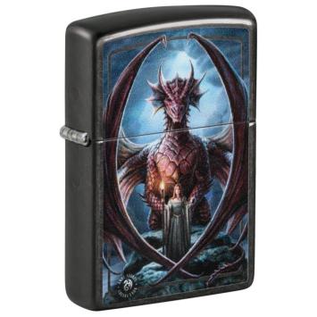 Aansteker Zippo Dragon Anne Stokes Collection zijkant