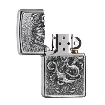 Zippo Octopus aansteker Open