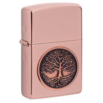 Zippo Tree Of Life Emblem Design aansteker