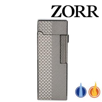 Vuursteenaansteker Zorr Panther met dubbele vlam gunmetal