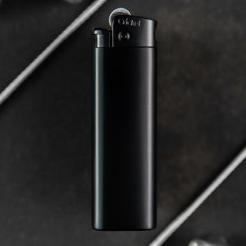 Zwarte vuursteenaansteker Cricket deluxe metal